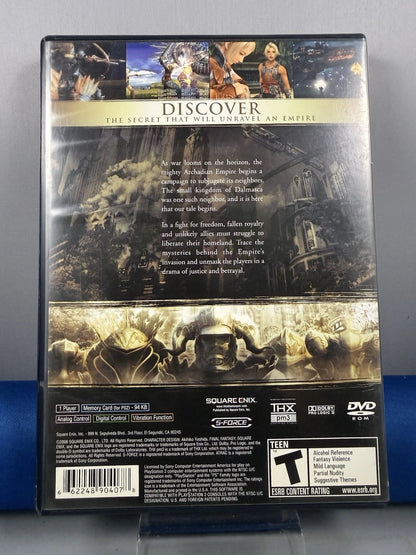 Final Fantasy XII (CIB) W/ Reg Card