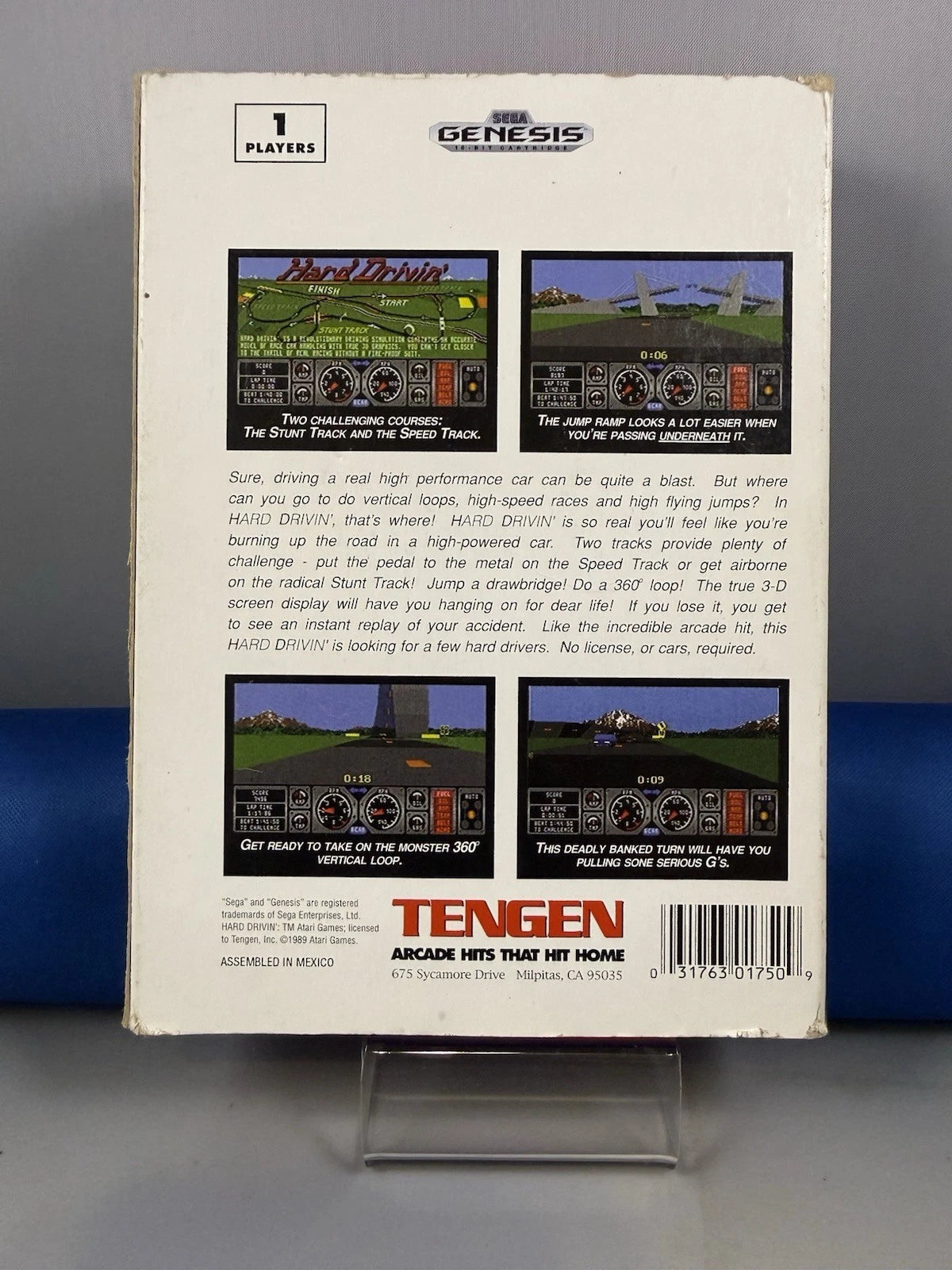 Hard Drivin' (CIB, Reg Card)