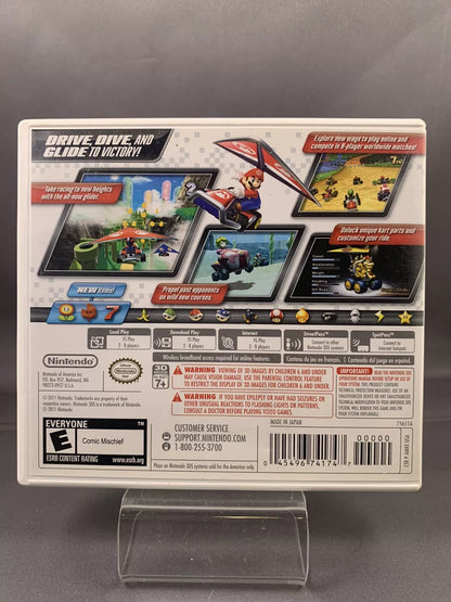 Mario Kart 7 CASE AND MANUAL