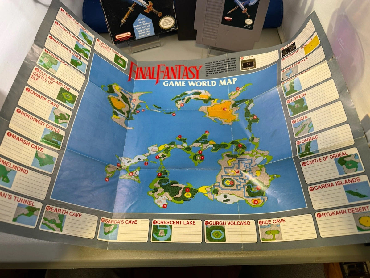 Final Fantasy (CIB) W/ Maps