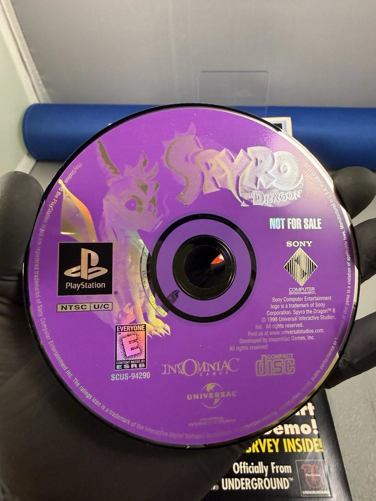PS Underground Spyro Demo (CIB)