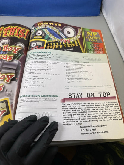 Nintendo Power Magazine #108 W/ Poster