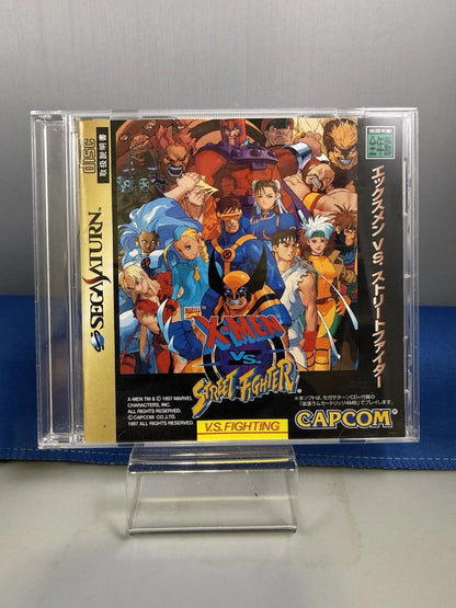 X- MEN vs STREET FIGHTER + 4MB RAM (JP, CIB)
