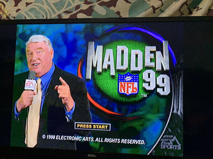 Madden Football 99 W/ Manual