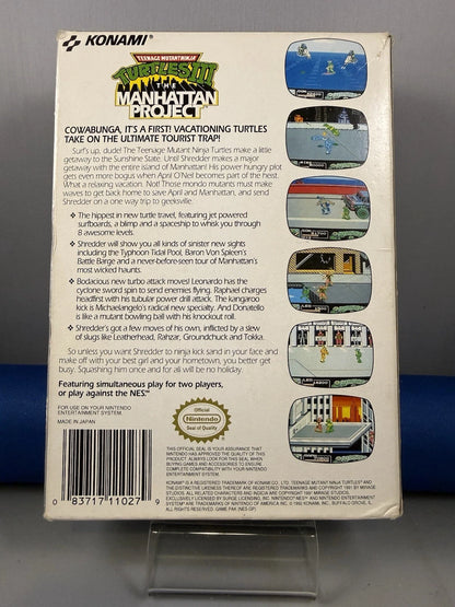 Teenage Mutant Ninja Turtles III: The Manhattan Project