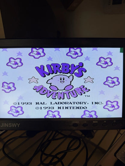 Kirby's Adventure (Box & Game)