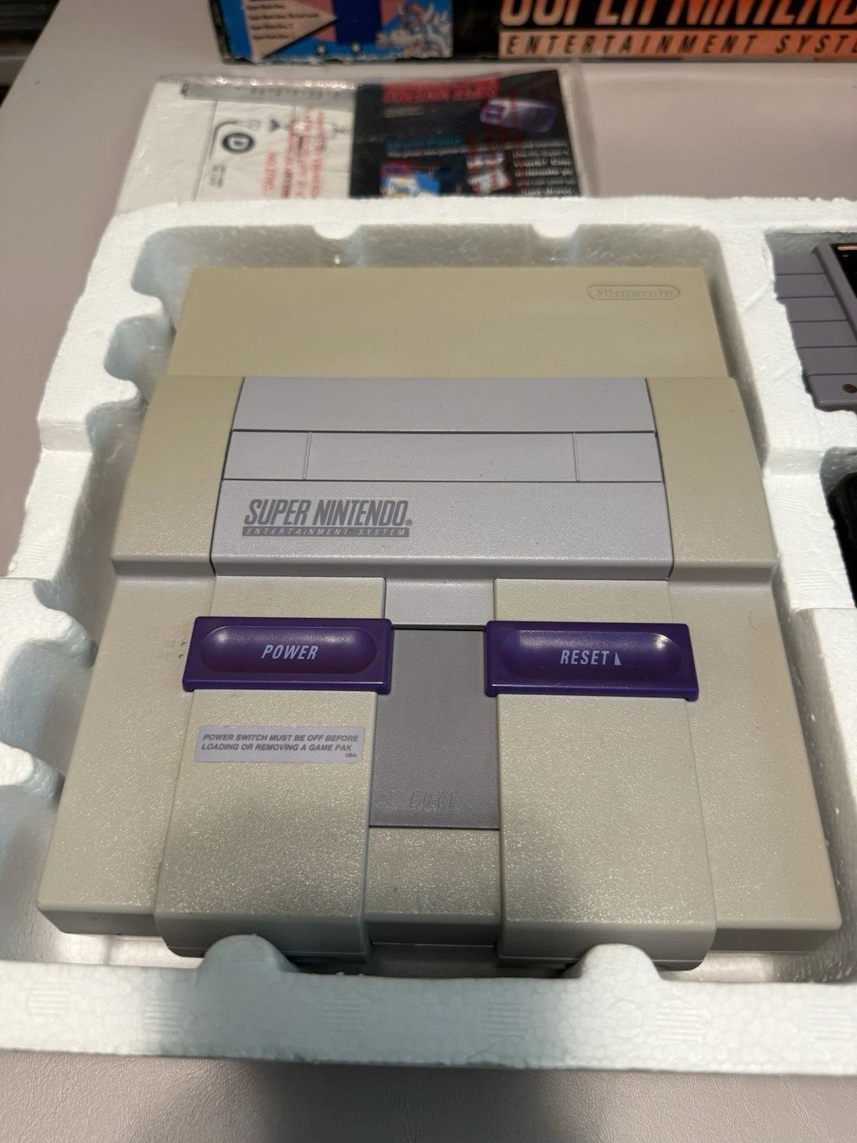 SNES Super Mario All-stars Super Set Box (CIB)