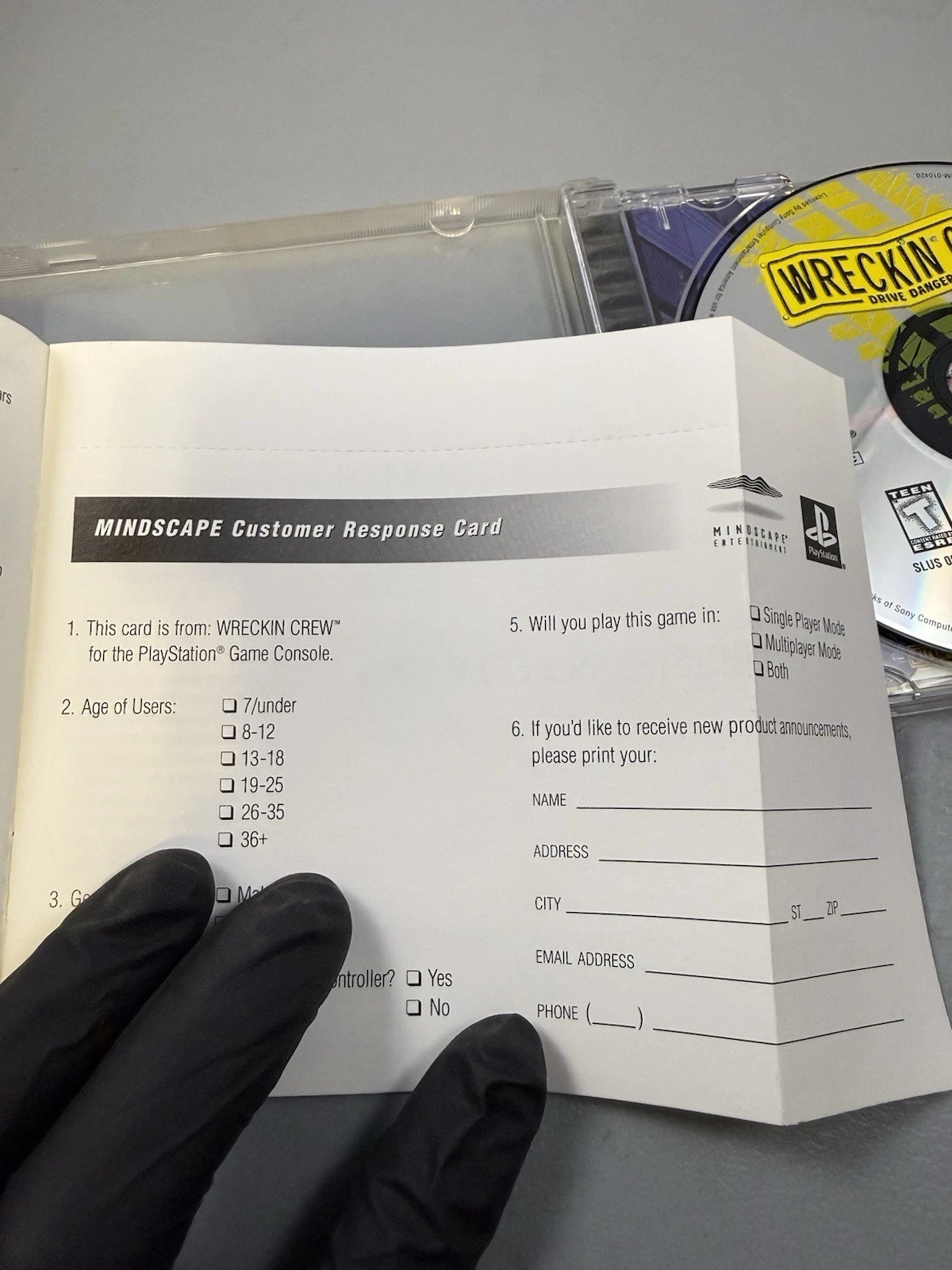 Wreckin Crew (CIB, Reg Card)