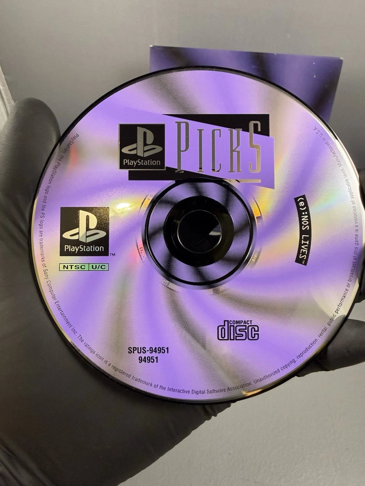 Playstation Picks [Purple] (CIB)
