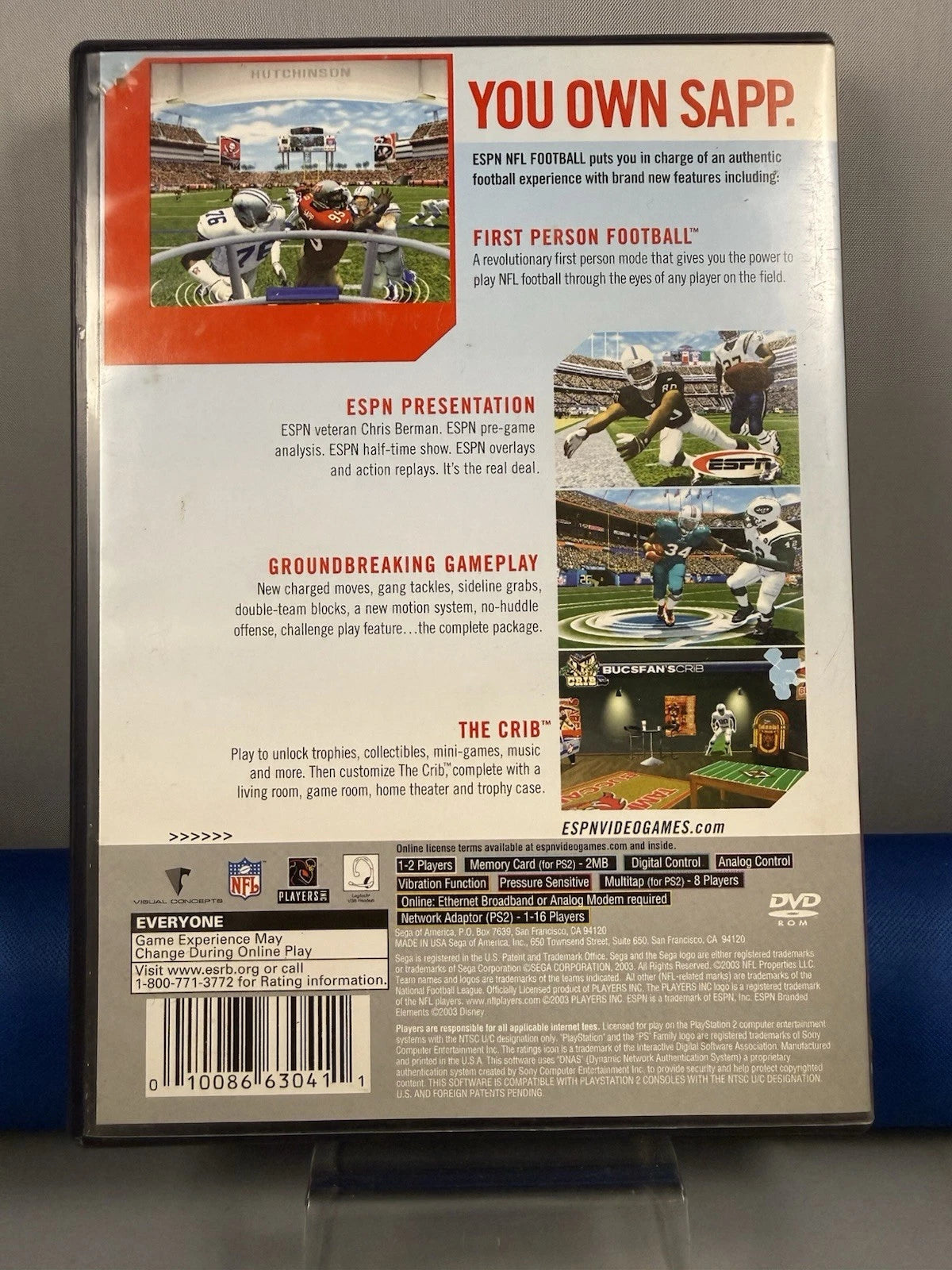 ESPN NFL Football 2k4 (CIB)