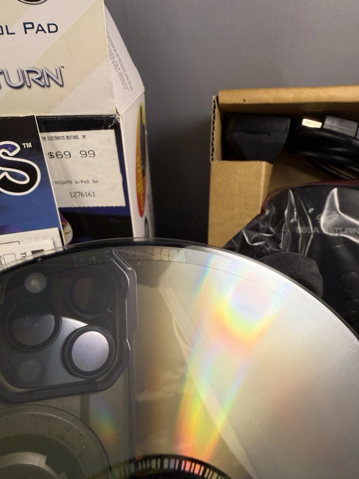 Nights Into Dreams 3D Control Pad Bundle (CIB, Reg Card)