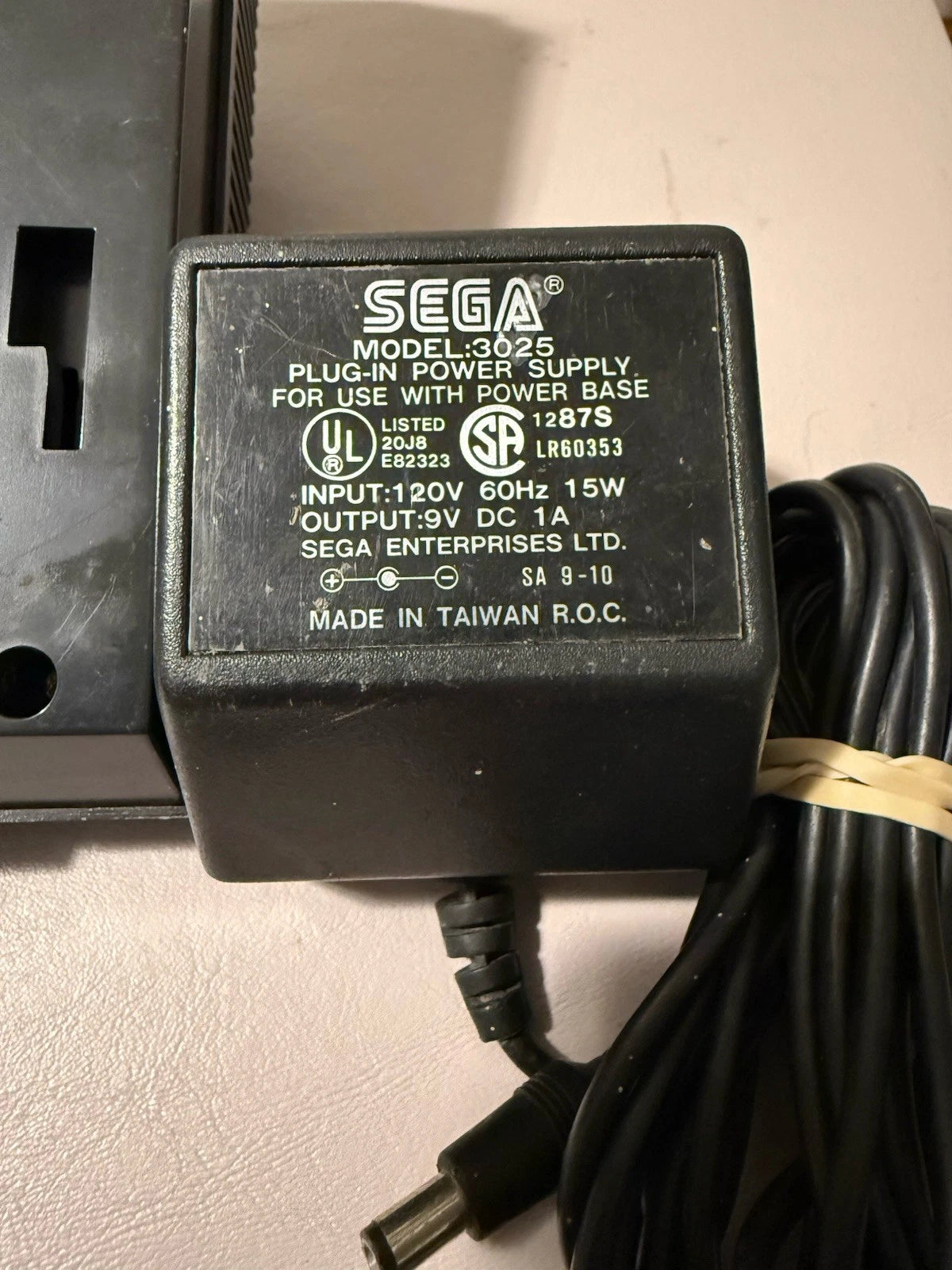 Sega Master System Power Base w/ Light Phaser and Control Pad