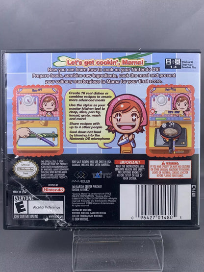 Cooking Mama Manual and Case Only