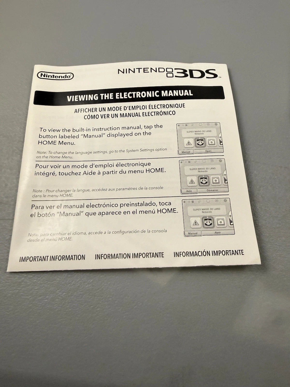 Pokemon Alpha Sapphire Case & Manual only