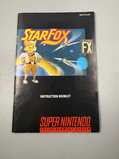Star Fox W/ Manual