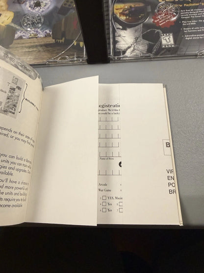 Command & Conquer Red Alert Case And Manual Only W/ Reg Card