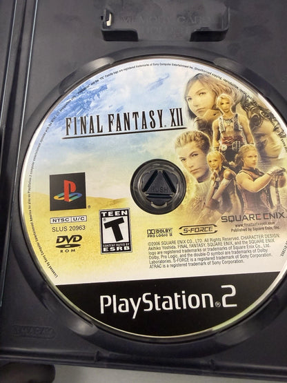 Final Fantasy XII (CIB) W/ Reg Card