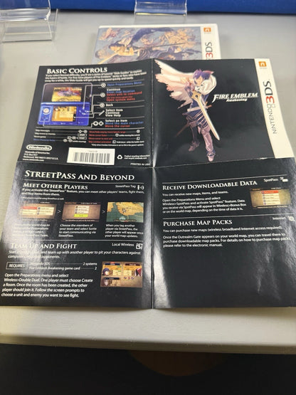 Fire Emblem: Awakening CASE & MANUAL ONLY