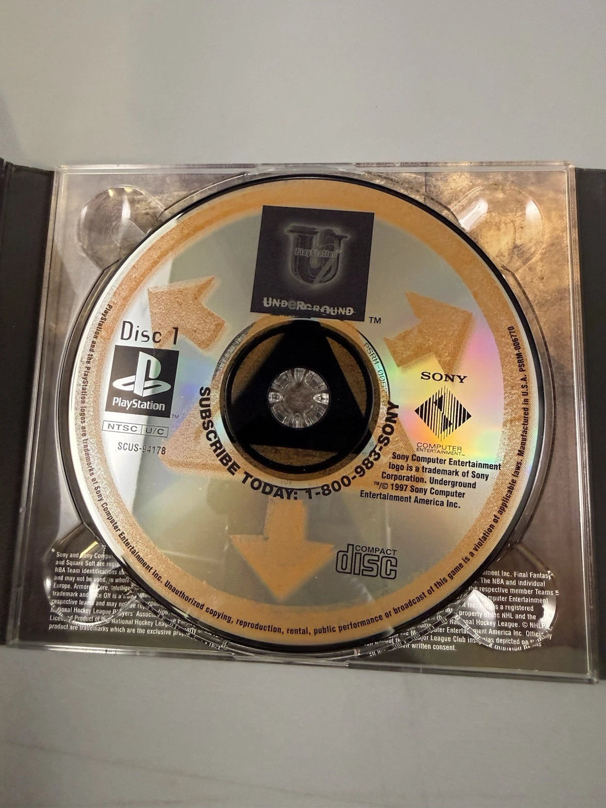 PlayStation Underground Vol 1 Issue 2 (CIB)
