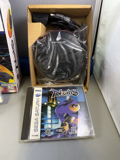 Nights Into Dreams 3D Control Pad Bundle (CIB, Reg Card)