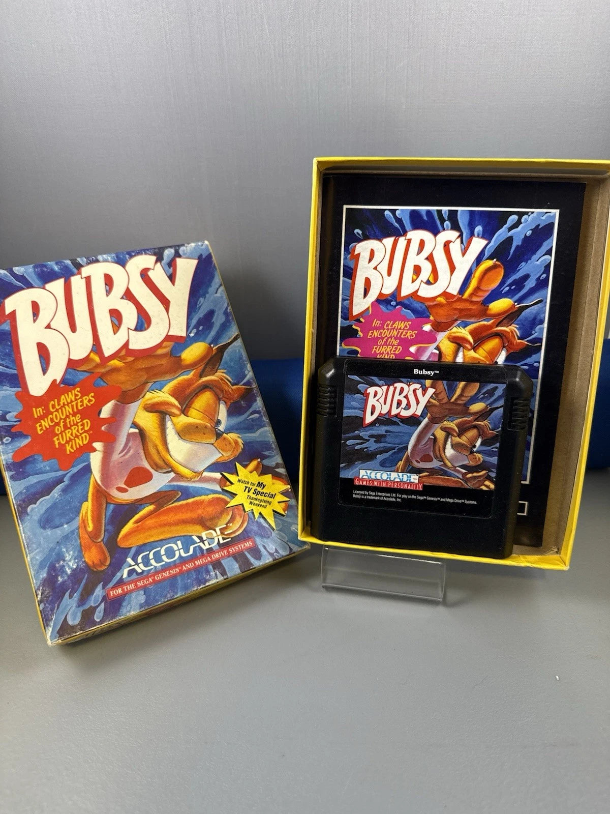 (CIB) Bubsy in Claws Encounters of the Furred Kind