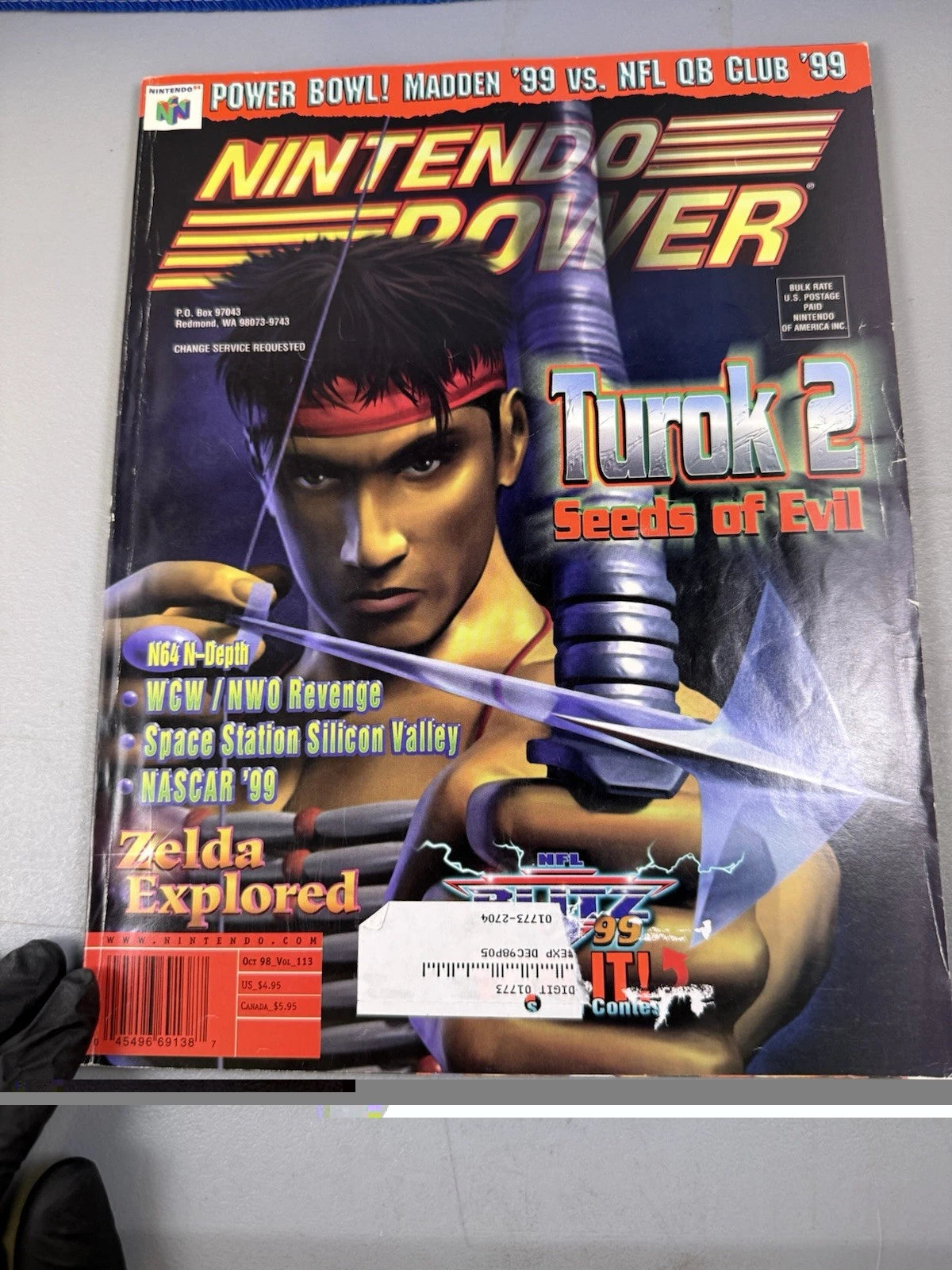 Nintendo Power Magazine #113 W/ Poster