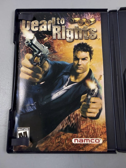 Dead to Rights (CIB) W/ Reg Card
