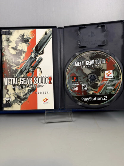Metal Gear Solid 2 Sons of Liberty (CIB) W/ Reg Card