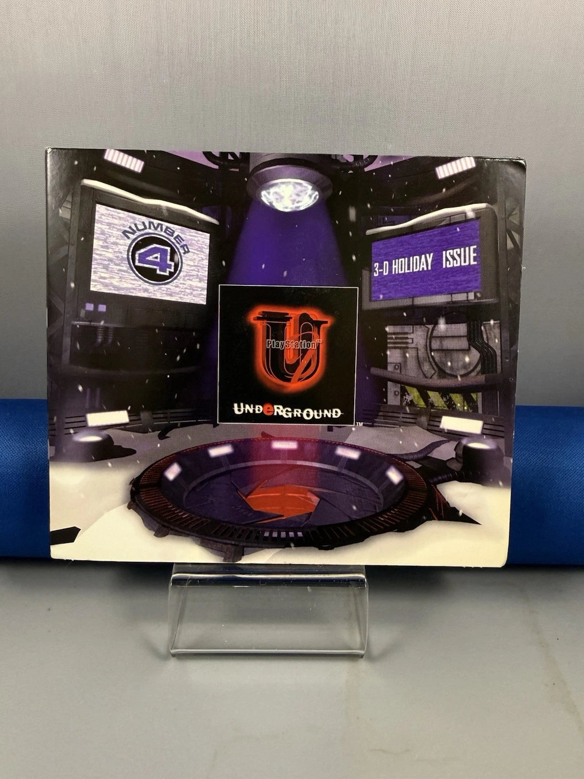 underground number 1.4 3D holiday Issue (CIB)