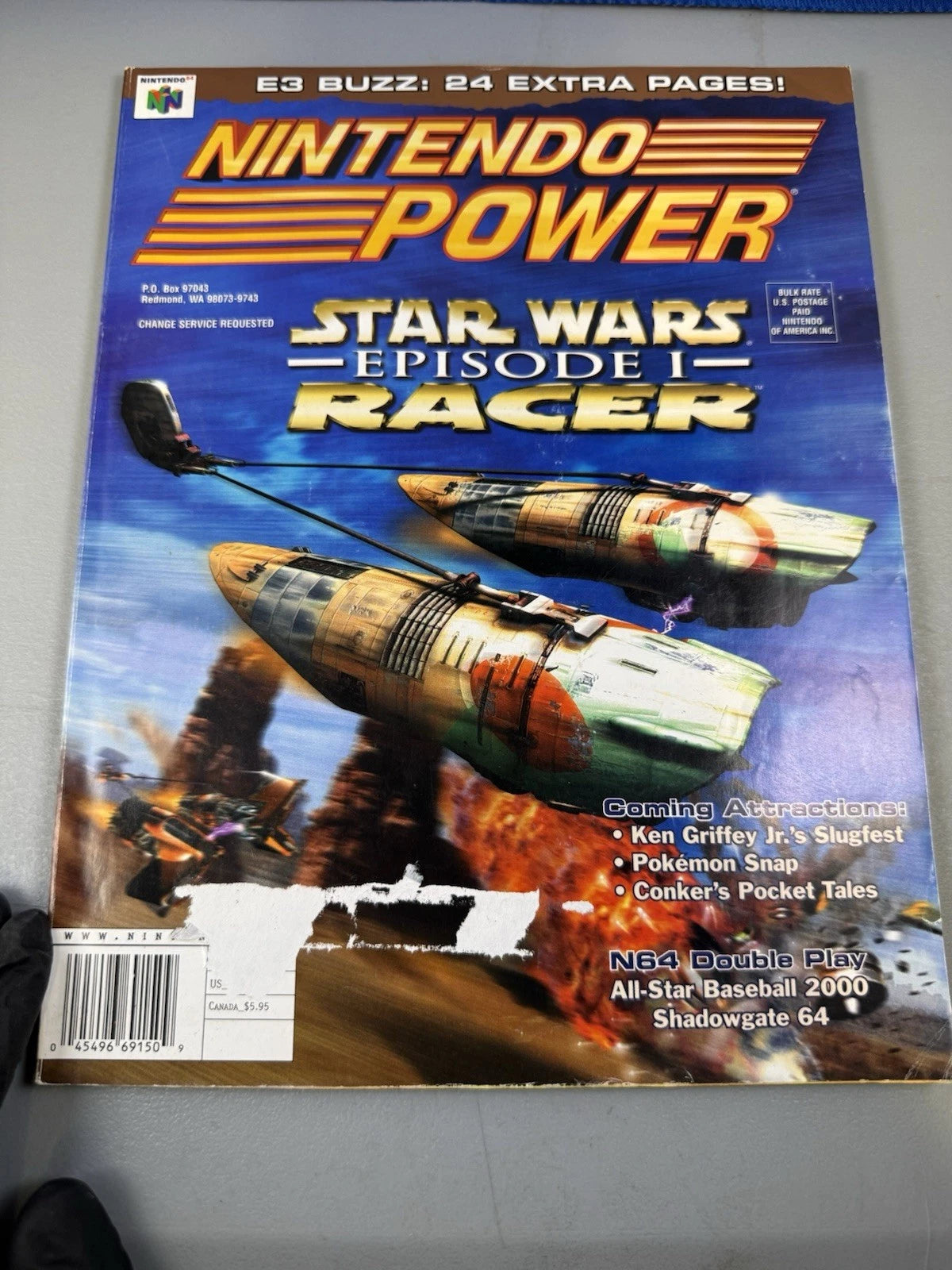 Nintendo Power Magazine #120 W/ Poster