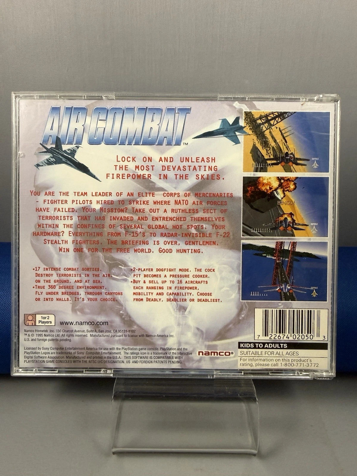 Air Combat Manual & Case Only