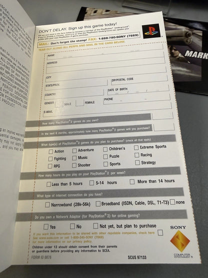 Getaway (CIB) W/ Poster & Reg Card