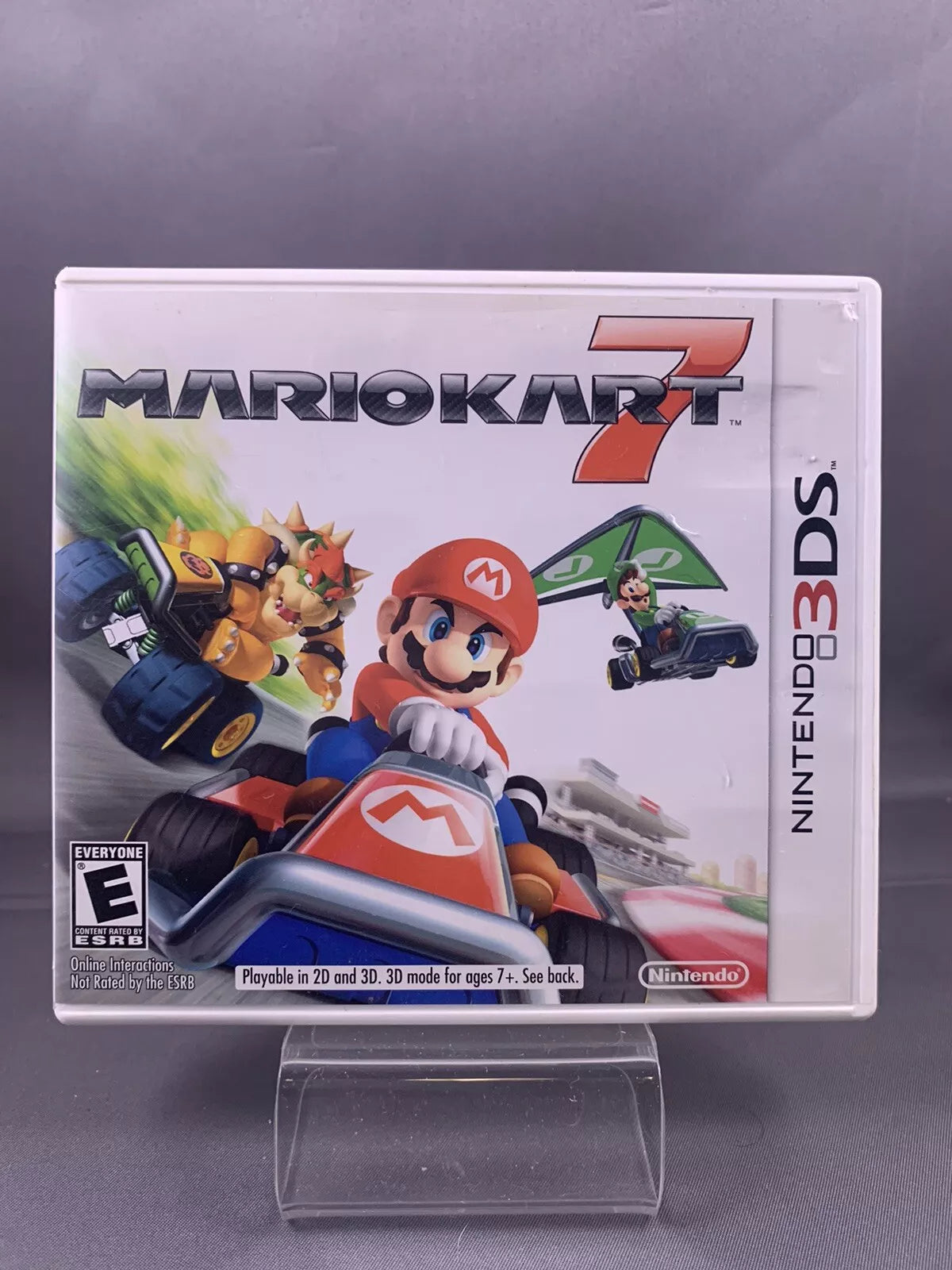 Mario Kart 7 CASE AND MANUAL