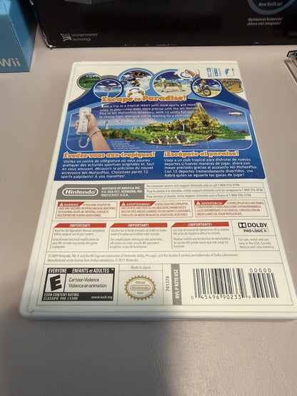 Wii w/ Wii Sports & Wii Sports Resort Bundle (CIB)