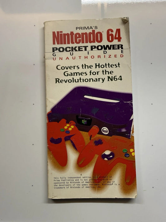 Nintendo 64 Pocket Power Guide - Nick Roberts (Paperback, 1996 )