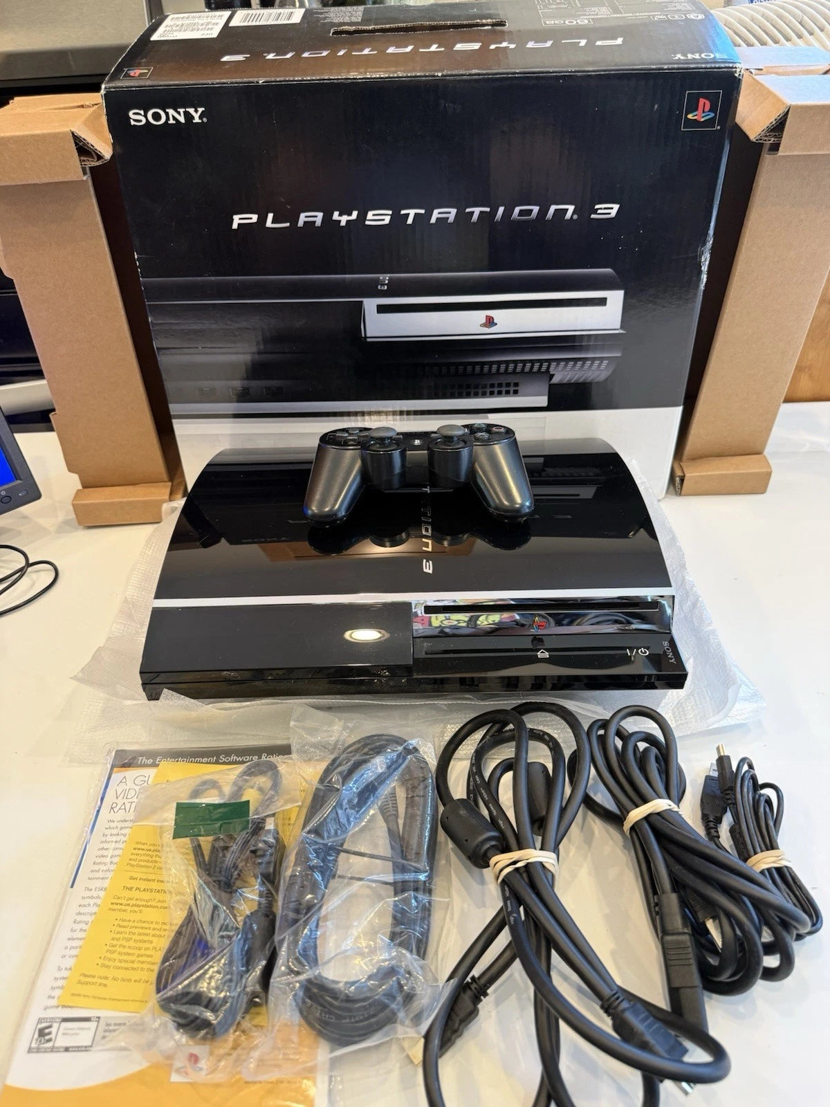 Playstion 3 Backwards Compatible 60gb (CIB) Matching Serial Numbers