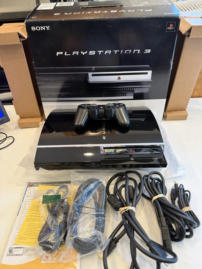 Playstion 3 Backwards Compatible 60gb (CIB) Matching Serial Numbers