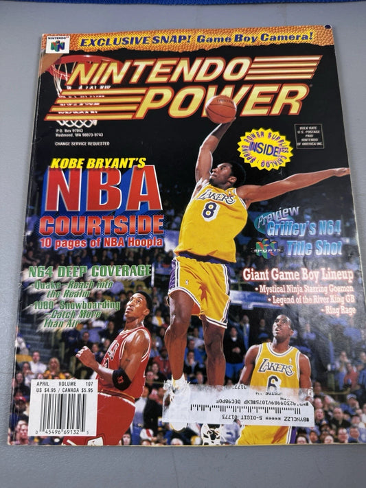 Nintendo Power Magazine #107 W/ Poster
