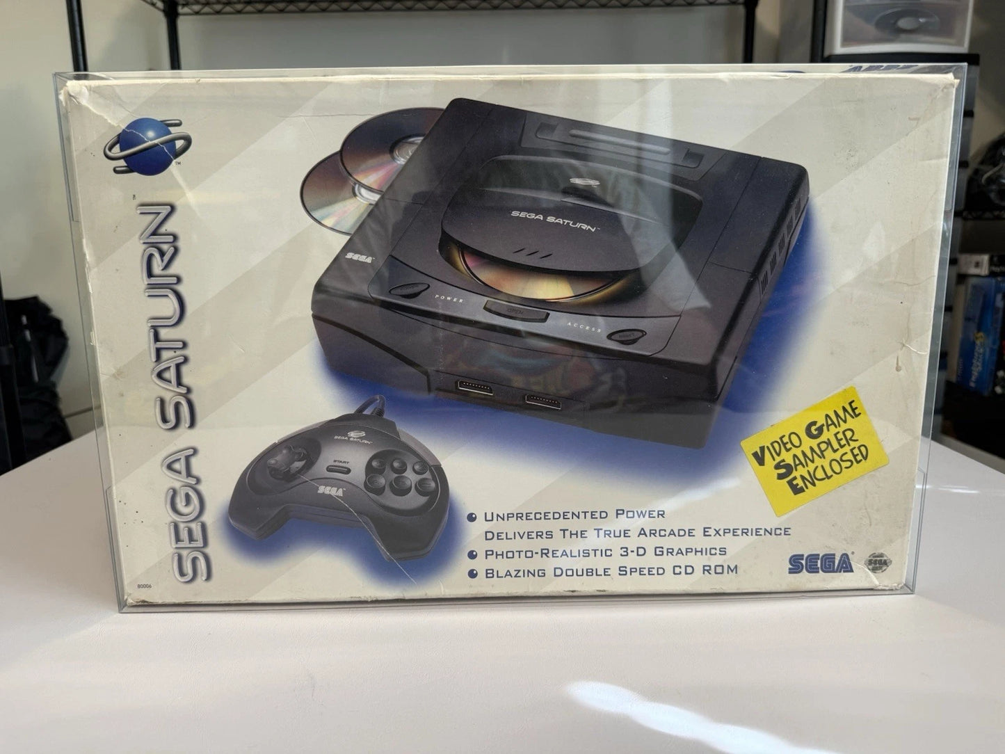 Sega Saturn Model 1 region free MOD (CIB)