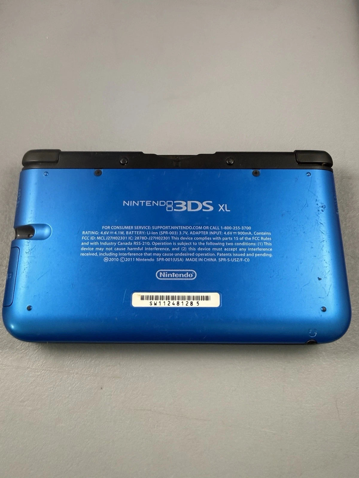 Nintendo 3DS XL Handheld System - Blue/Black W/ Charger