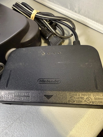 Nintendo 64 N64 Console Bundle with Gray Controller