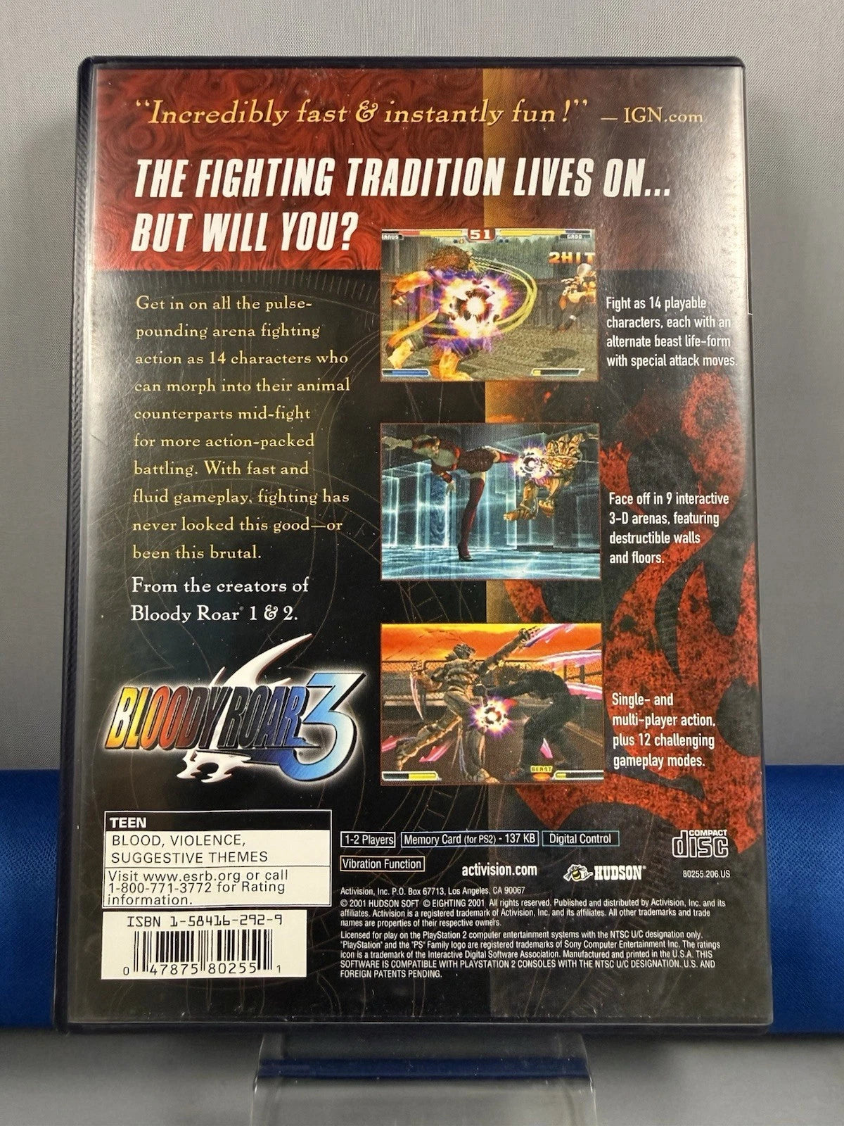Bloody Roar 3 (CIB) W/ Reg Card