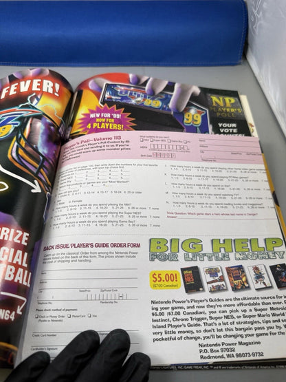 Nintendo Power Magazine #113 W/ Poster