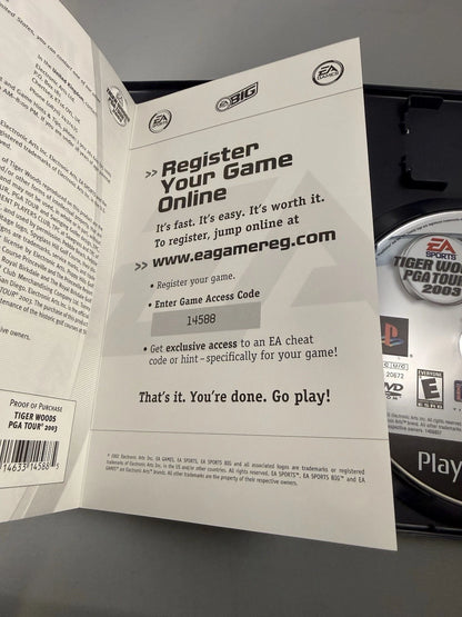 Tiger Woods PGA Tour 2003 (CIB)