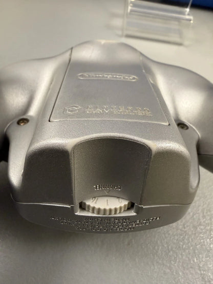 Platinum Nintendo GameCube Wavebird Controller W/ Receiver - DOL-004