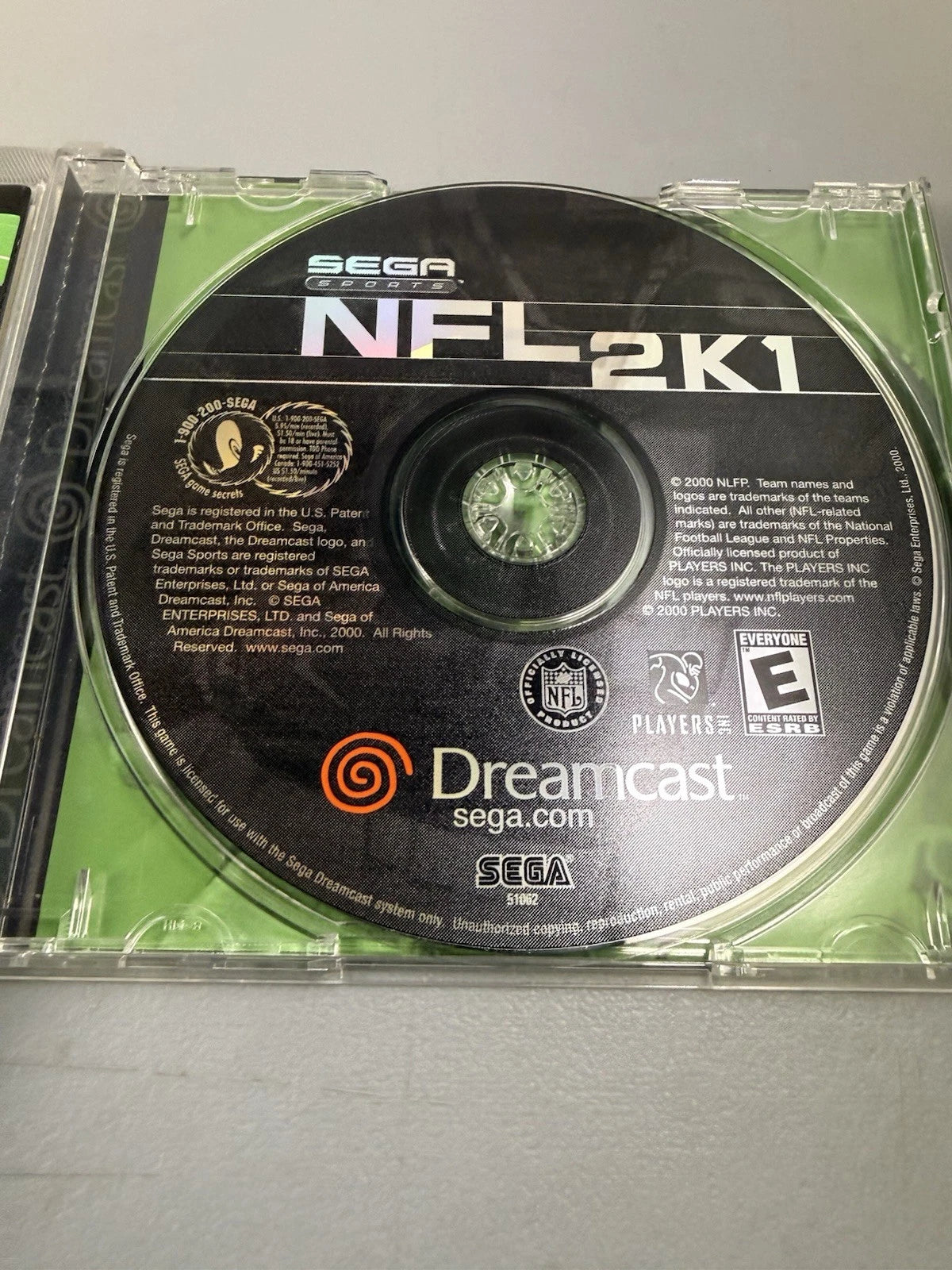 NFL 2K1 (CIB)