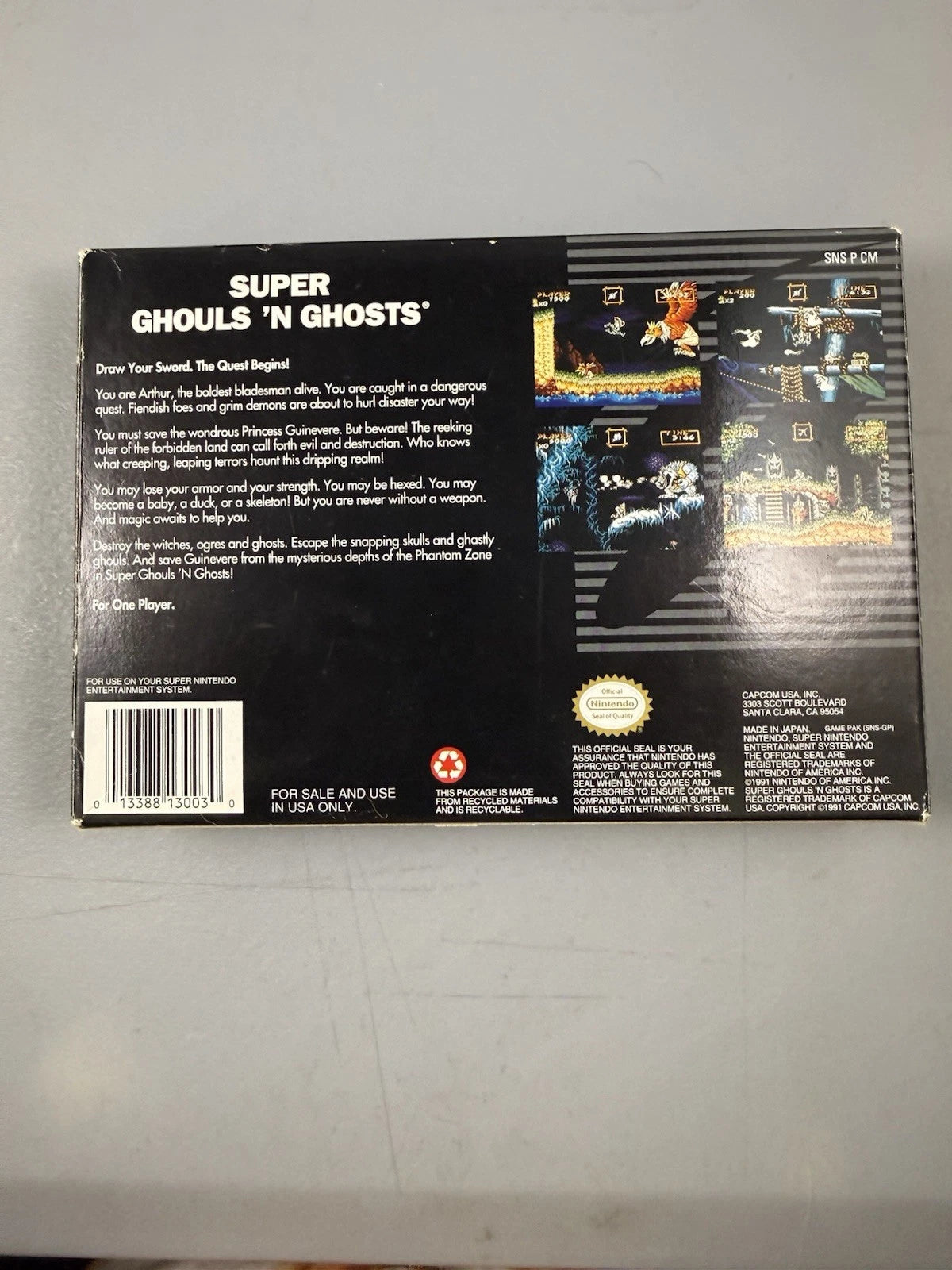Super Ghouls 'n Ghosts (CIB)