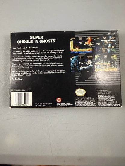 Super Ghouls 'n Ghosts (CIB)