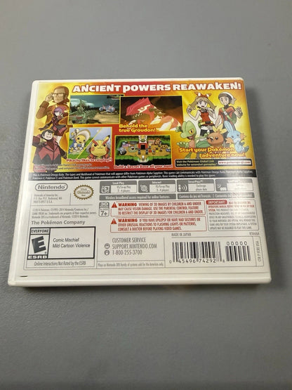 Pokémon Omega Ruby Case & Manual only