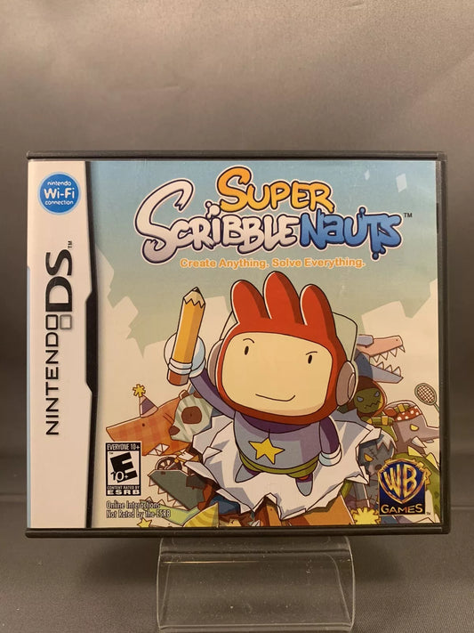 Super Scribblenauts CASE & MANUAL ONLY